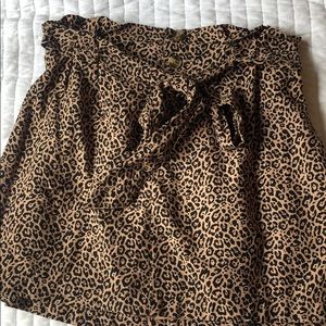 American Eagle Cheetah Skirt
